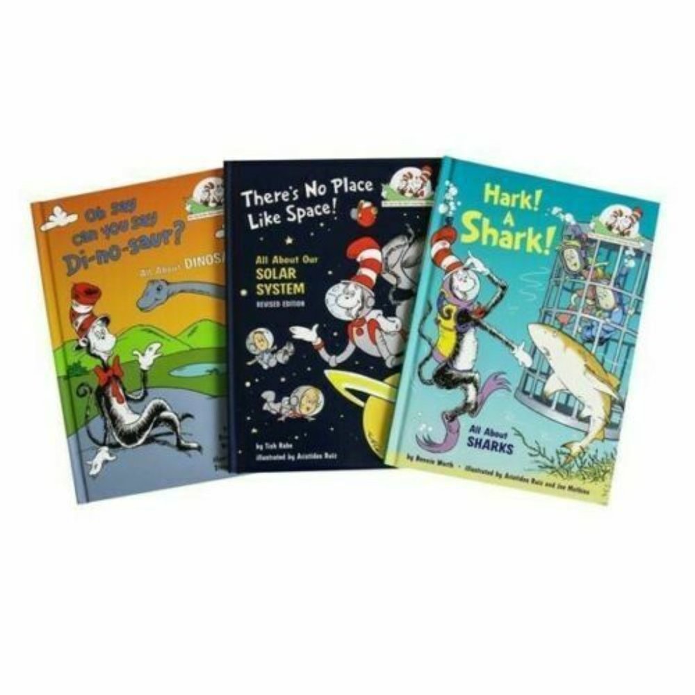 Dr. Seuss Cat in the Hat Learning Library 3 Books